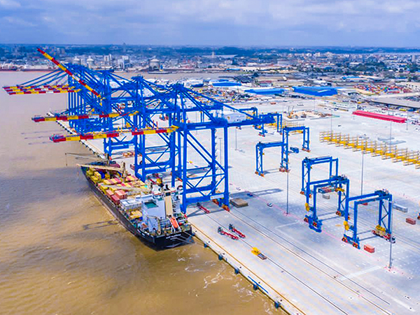 Le port d'Abidjan